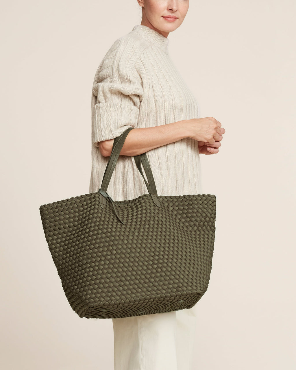 Grand sac fourre-tout Jetsetter | Olive