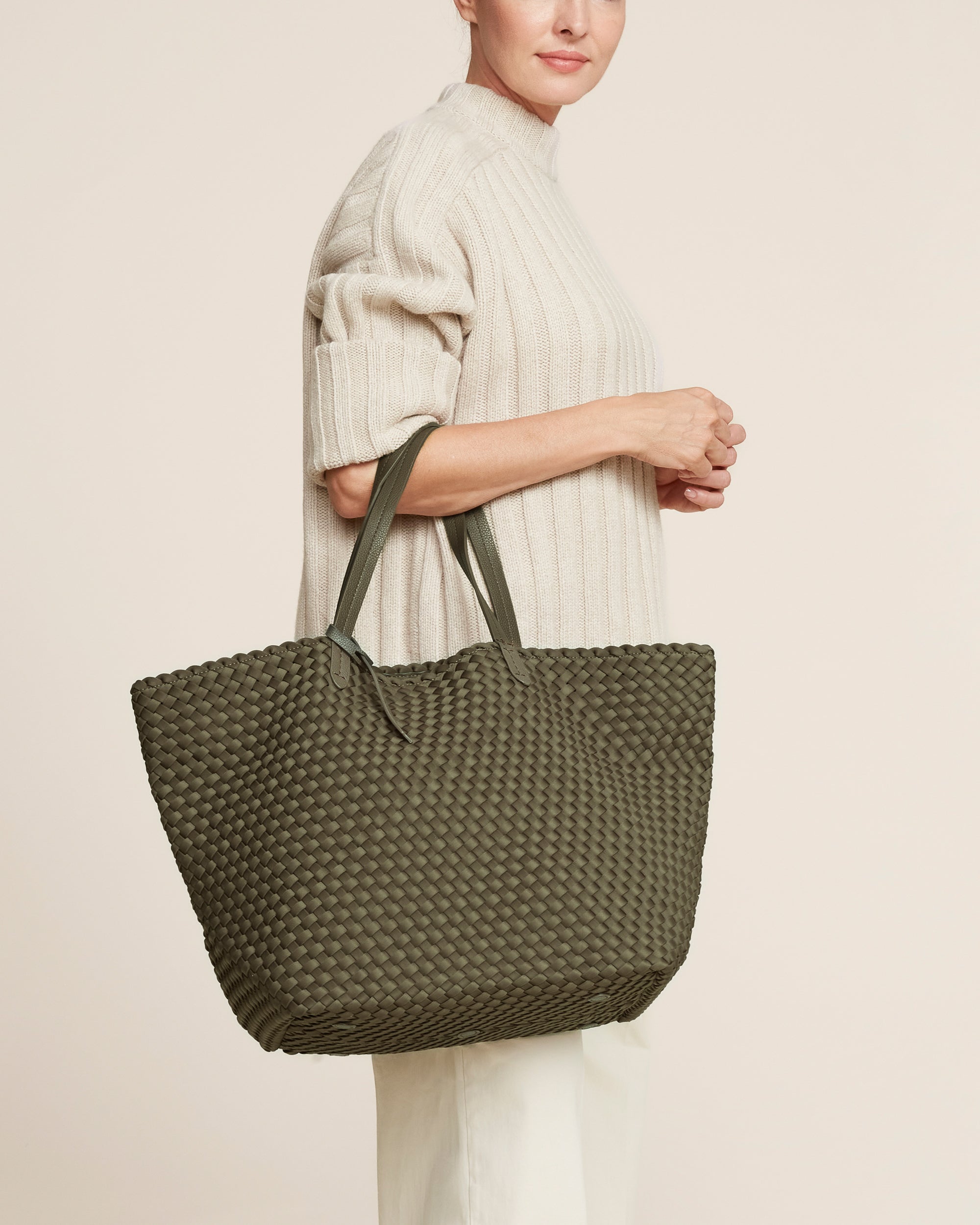Grand sac fourre-tout Jetsetter | Olive
