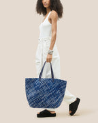 Grand sac fourre-tout Jetsetter aquarelle | Paros