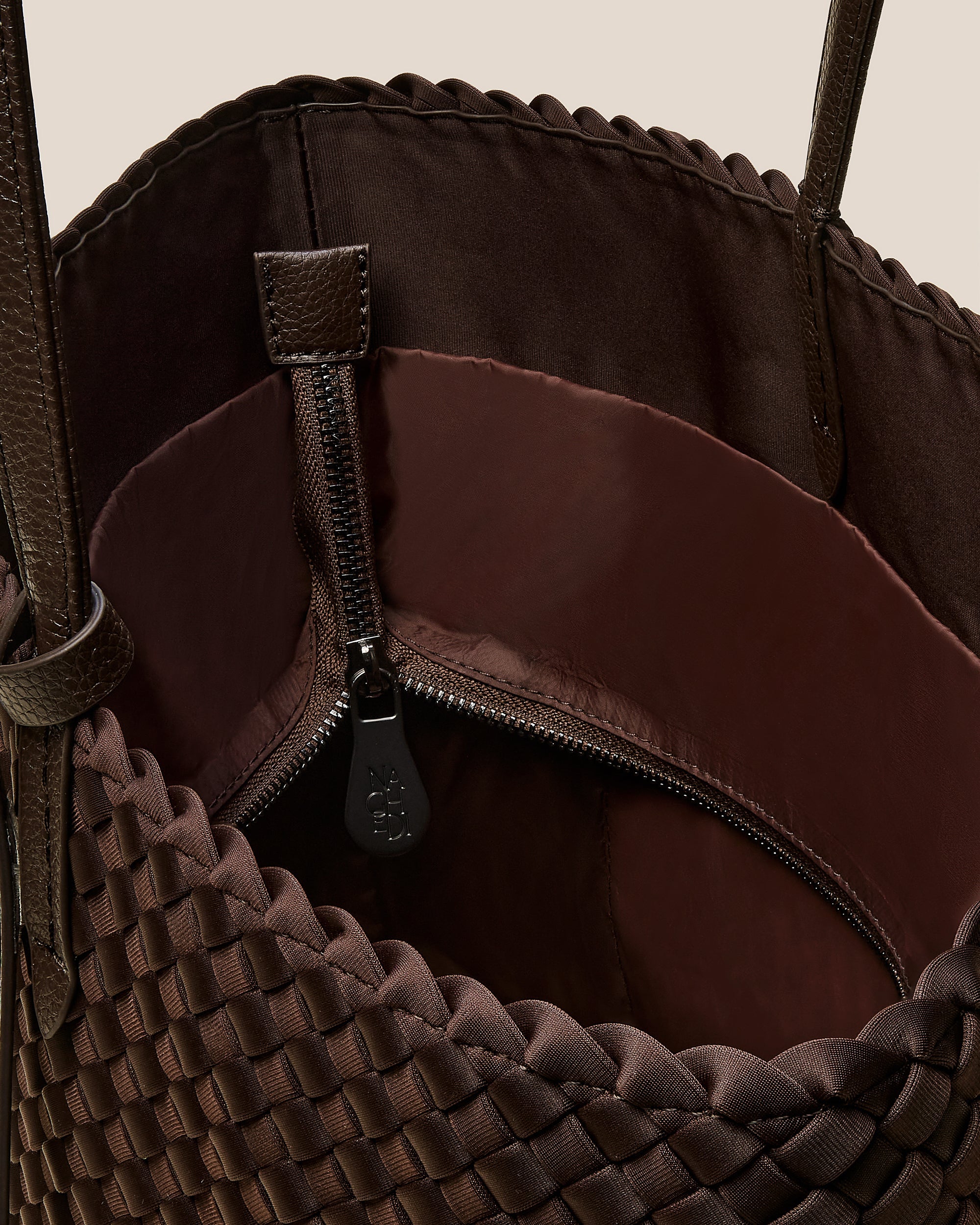 Petit sac fourre-tout Jetsetter | Chocolat