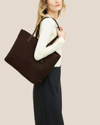 Petit sac fourre-tout Jetsetter | Chocolat
