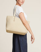 Petit sac fourre-tout Jetsetter | Écru