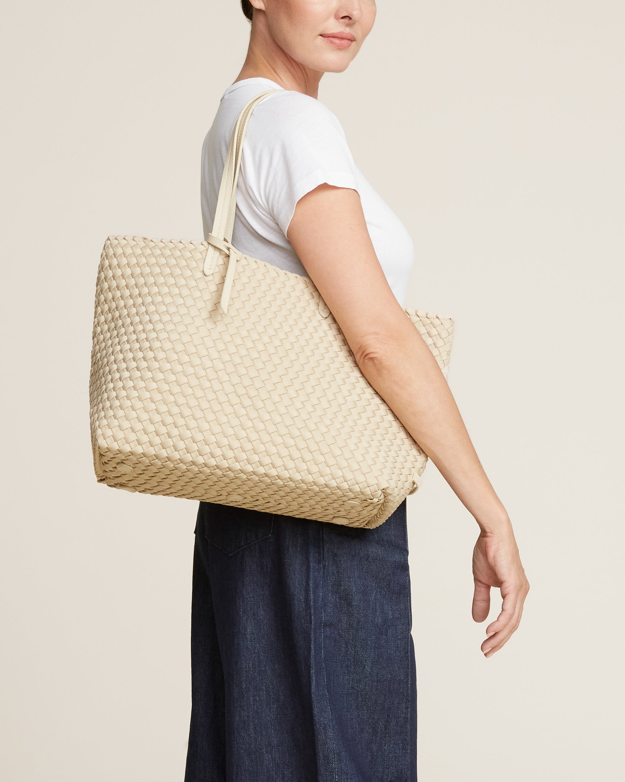 Petit sac fourre-tout Jetsetter | Écru