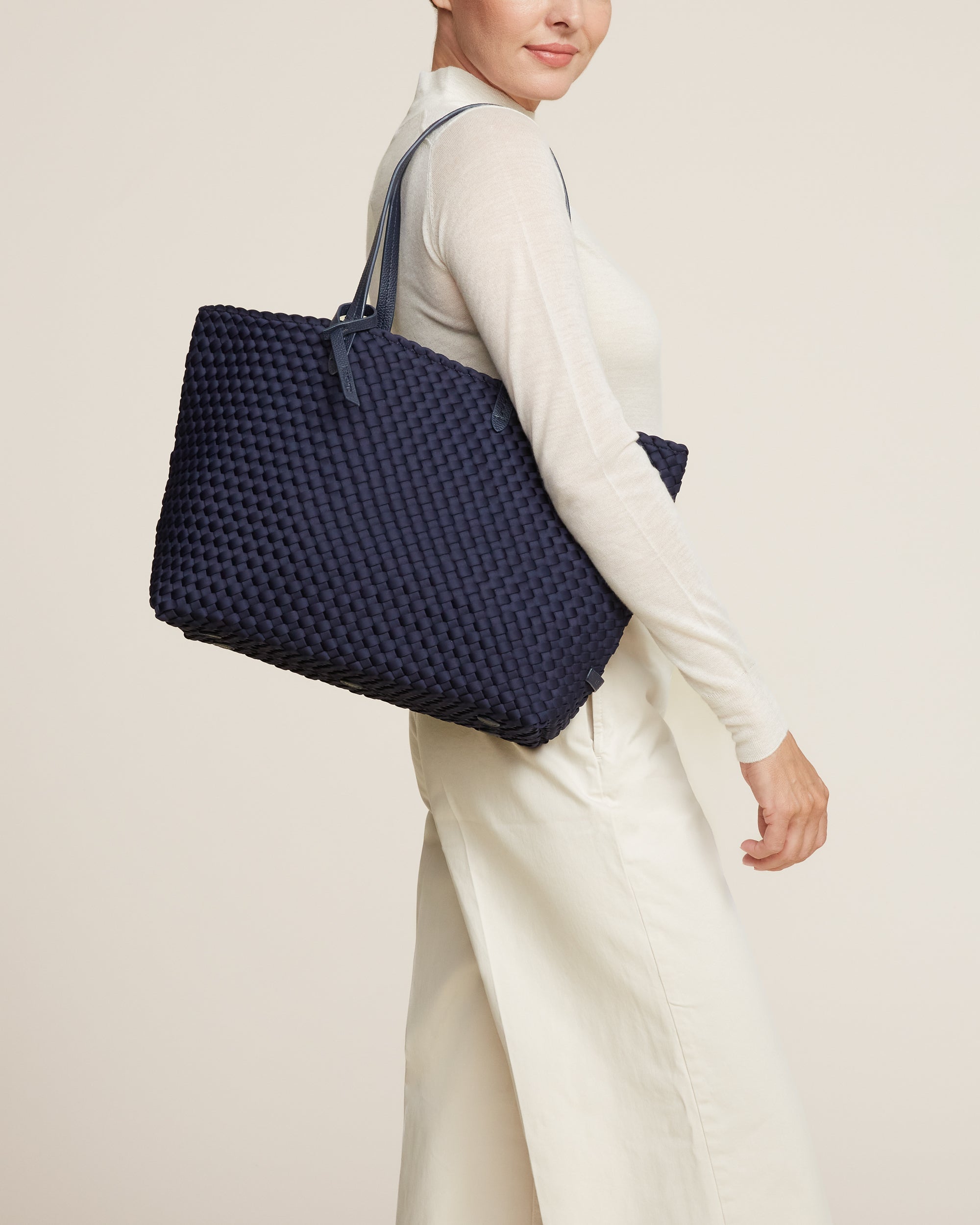 Petit sac fourre-tout Jetsetter | Bleu encre