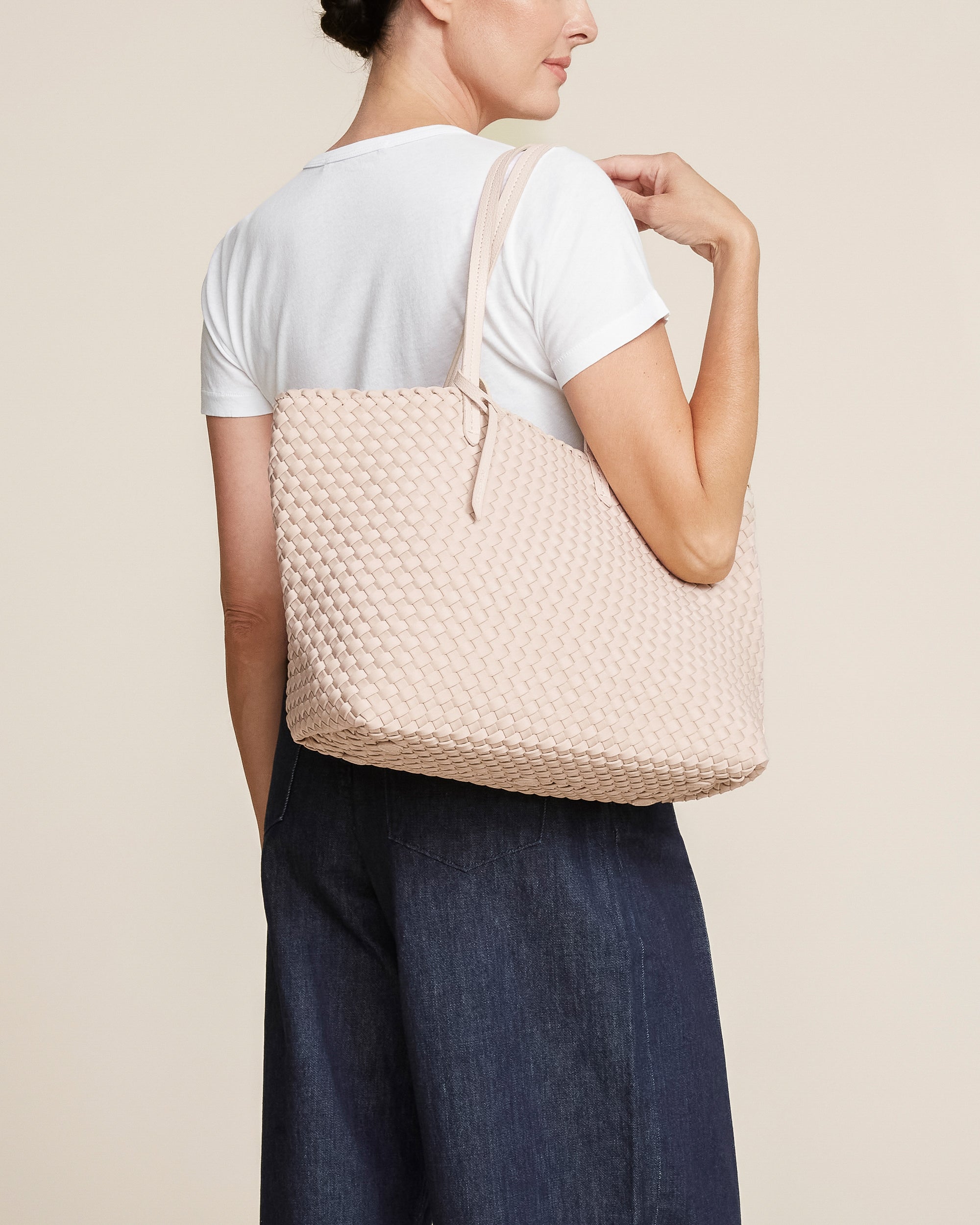 Petit sac fourre-tout Jetsetter | Rose coquillage