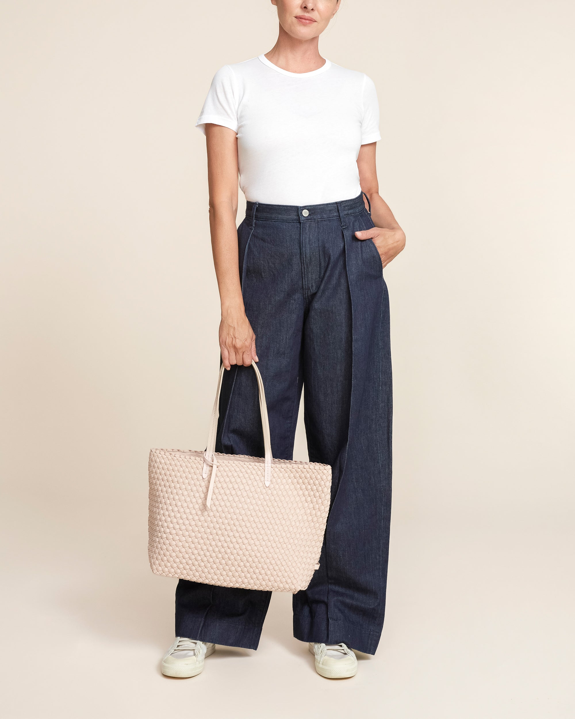 Petit sac fourre-tout Jetsetter | Rose coquillage