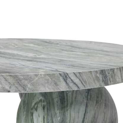 Table basse JoJo Fletcher Cosmo en faux marbre vert