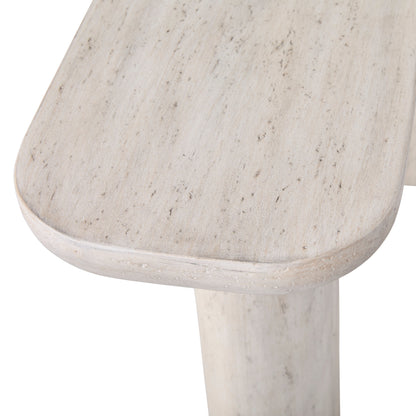 Table basse en faux travertin de Vienne