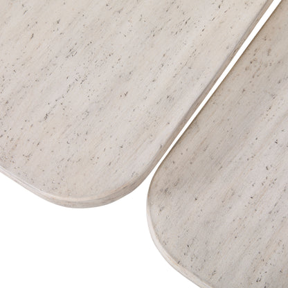 Table basse Vienne en faux travertin