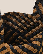 Pochette Kyoto à rayures géométriques | Ravenna