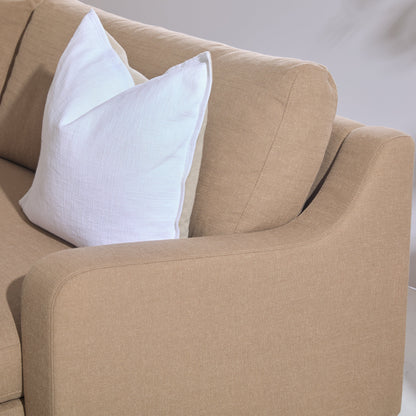 Canapé en tissu JoJo Fletcher Lucca