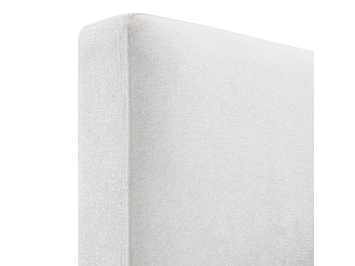 Lit capitonné de luxe - Blanc - King