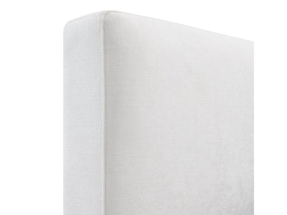 Lit capitonné de luxe - Blanc - King