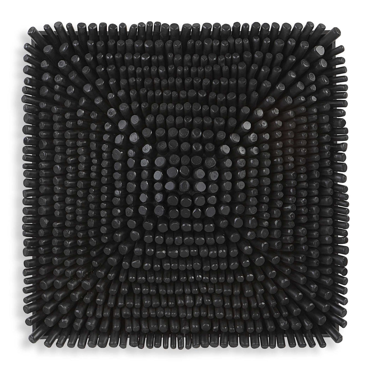 Panneau mural en bois noir Abbyson Home Portside