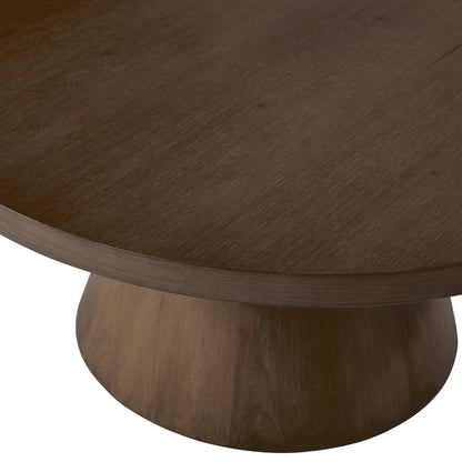 Table basse Oliver, marron