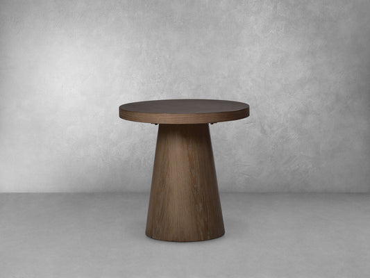 Table d'appoint Oliver, marron