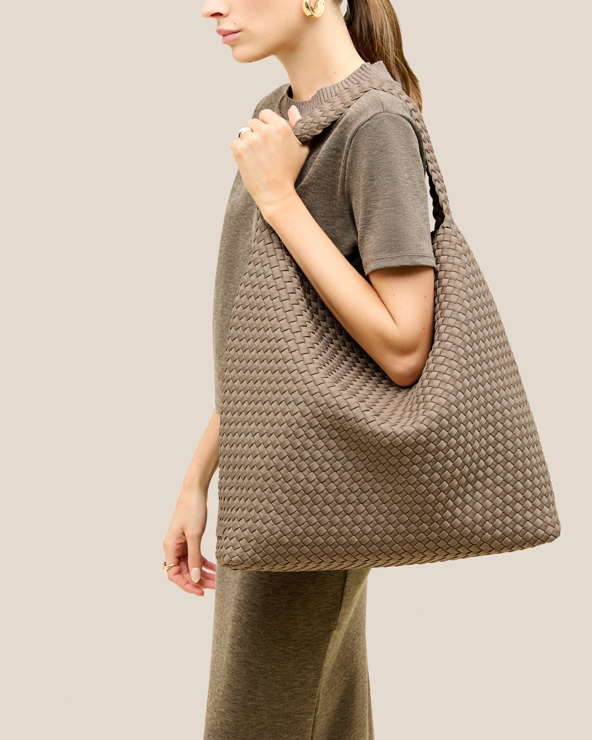 Grand sac hobo Nomad | Cachemire