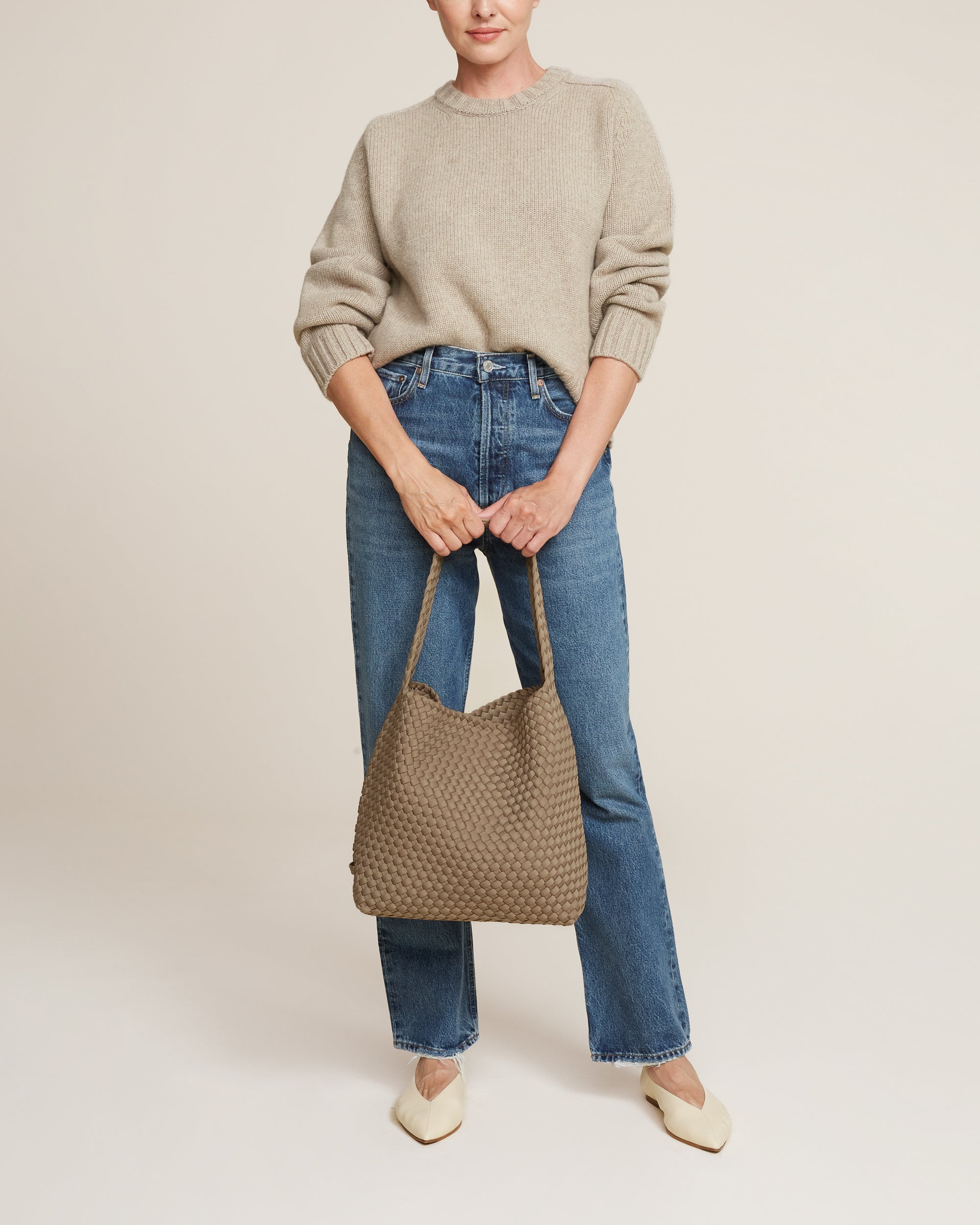 Sac hobo Nomad Medium | Cachemire
