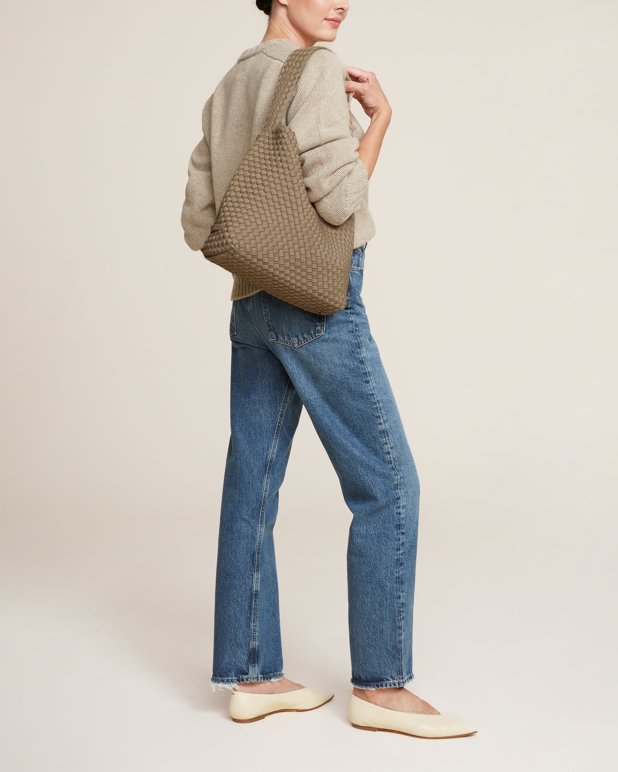 Sac hobo Nomad Medium | Cachemire