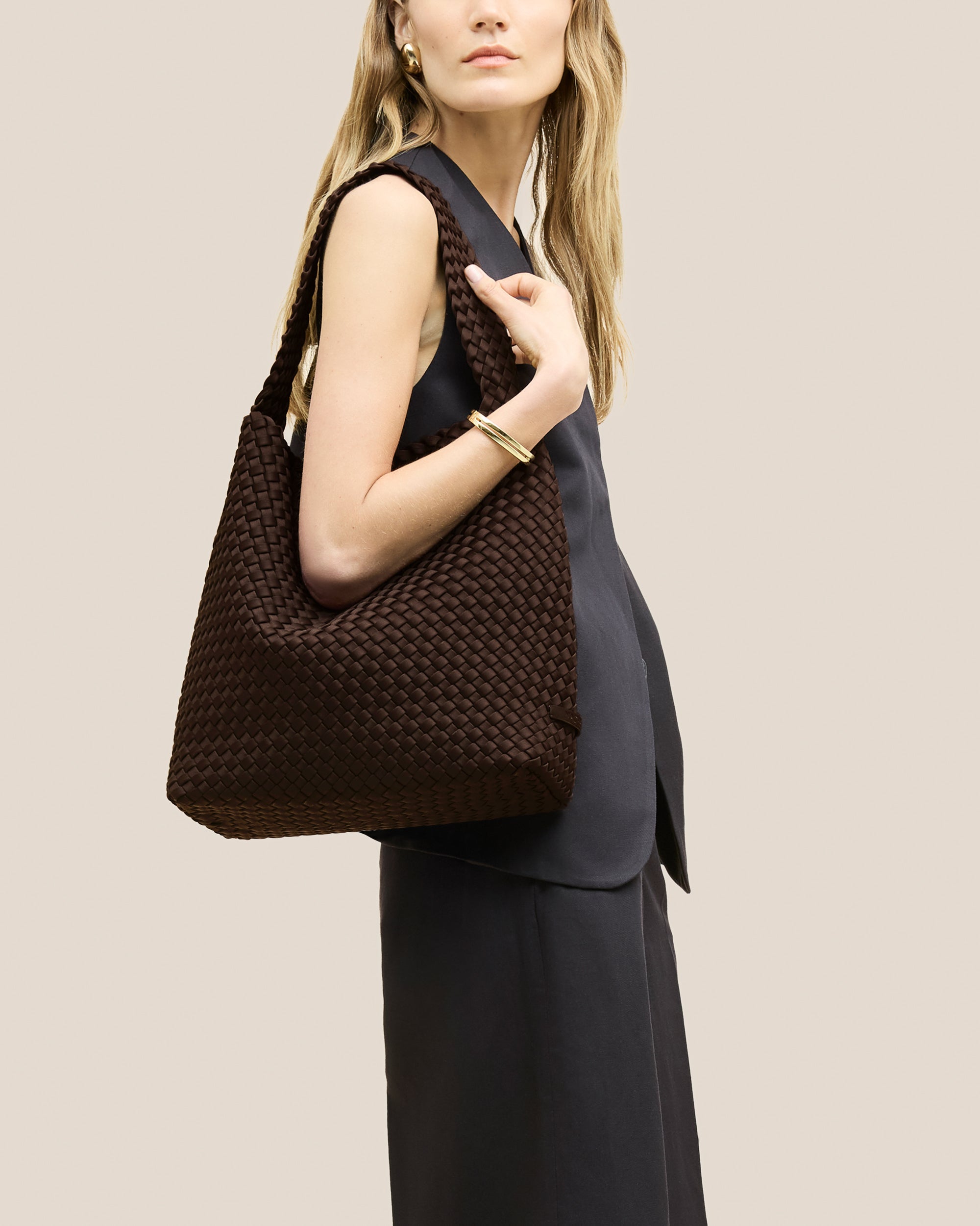 Sac hobo moyen Nomad | Chocolat