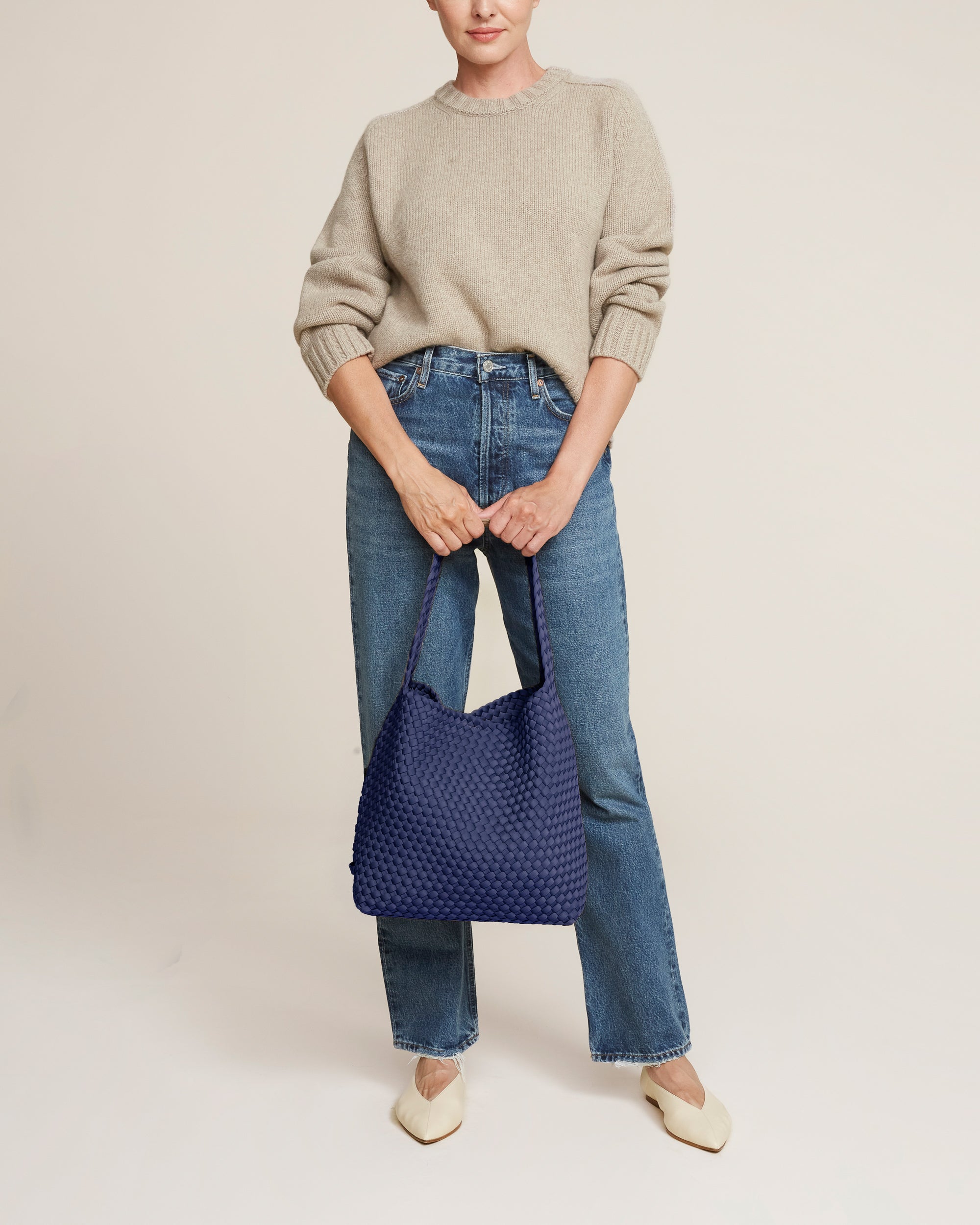 Sac hobo moyen Nomad | Bleu encre
