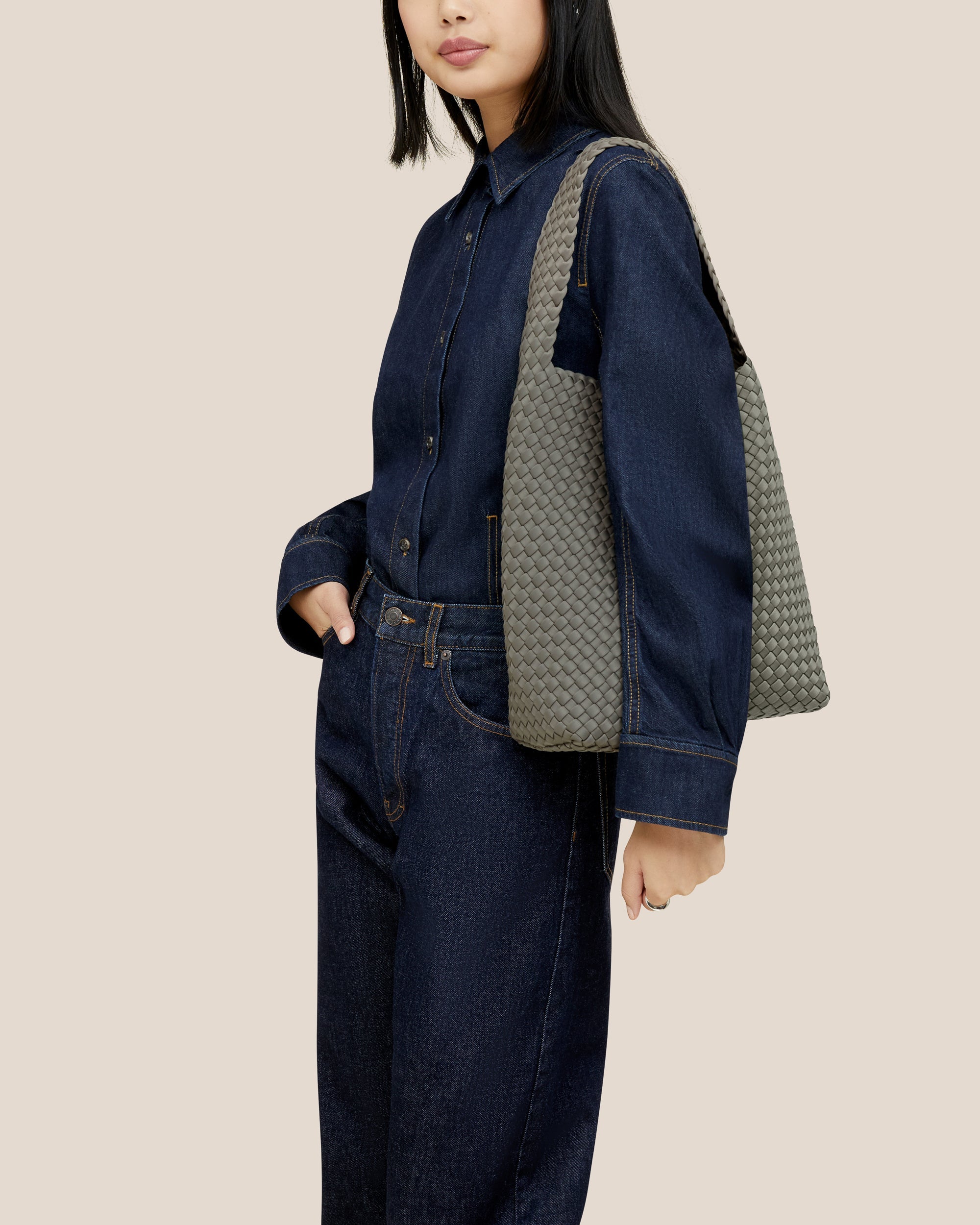 Sac hobo Nomade de taille moyenne | Laurel