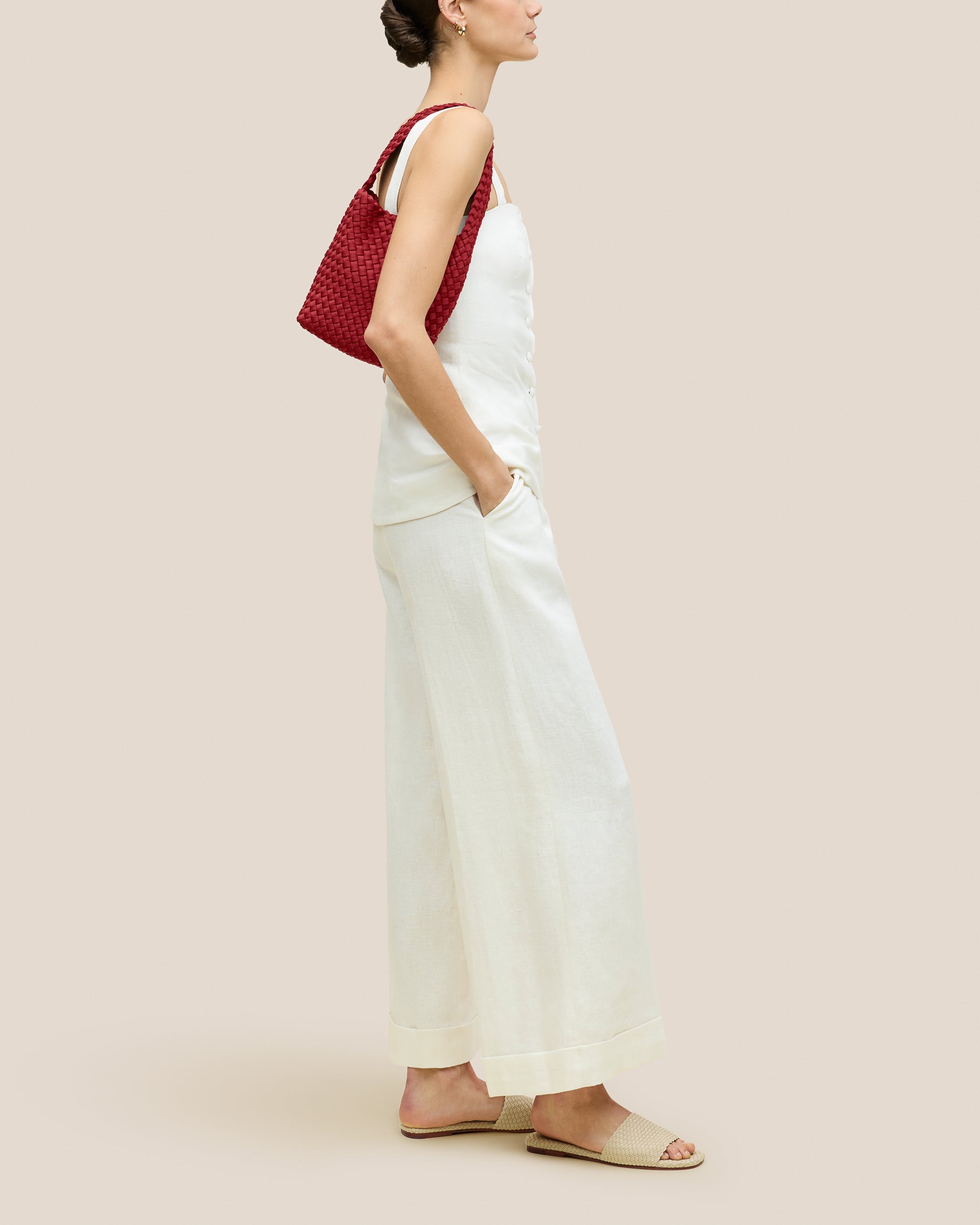 Petit sac hobo Nomad | Rosso