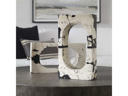 Sculpture en pierre de corail blanc Abbyson Home Nuovo