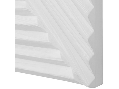 Décoration murale géométrique en bois Nyaxia d'Abbyson Home