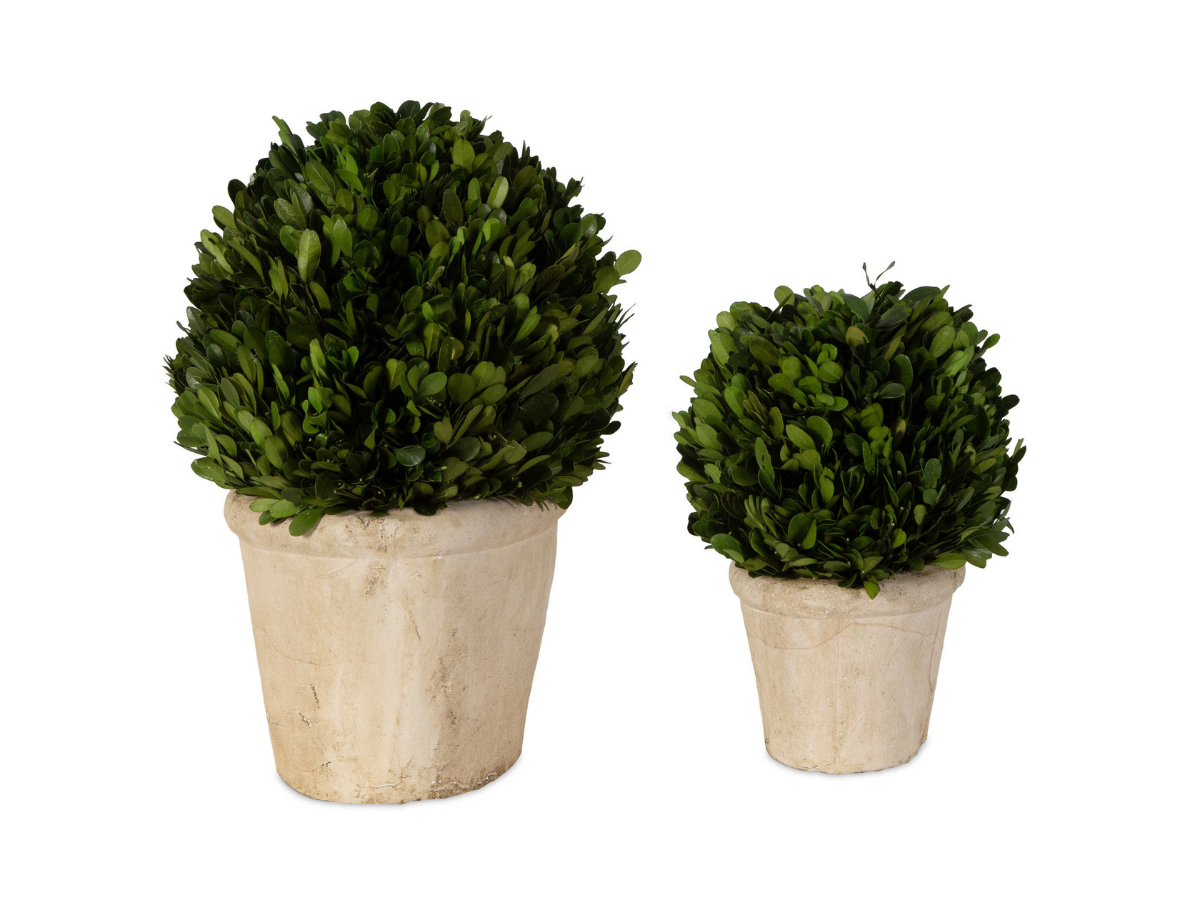 Dômes ovales Percy d'Abbyson Home, lot de 2