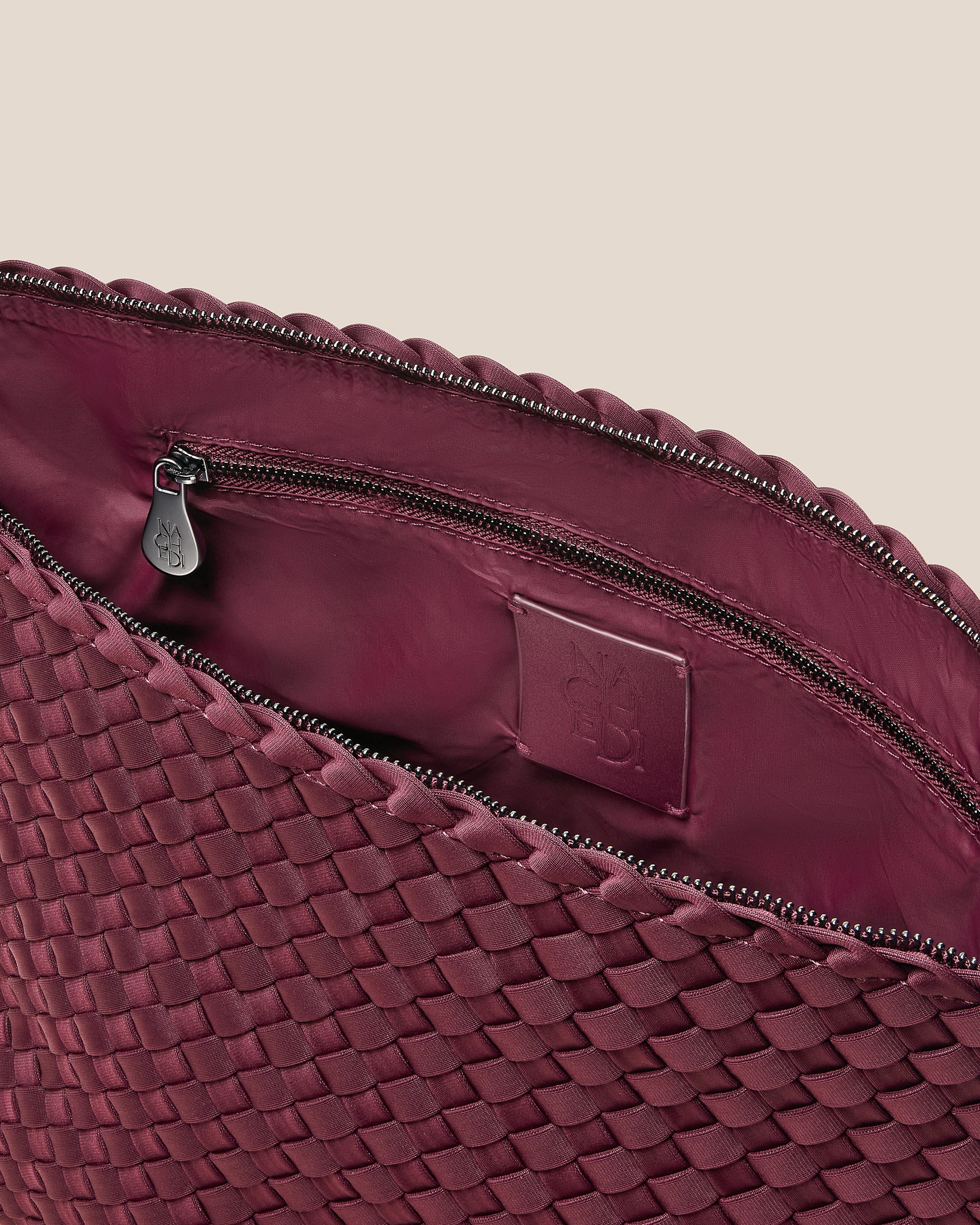 Grande trousse à maquillage Portofino | Bordeaux
