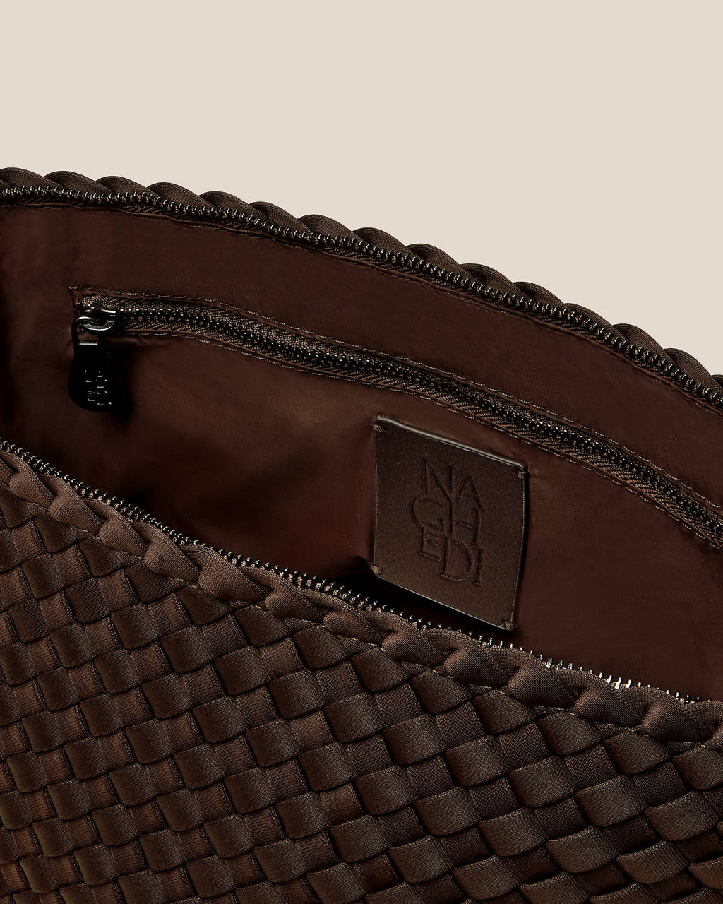 Grande trousse à maquillage Portofino | Chocolat