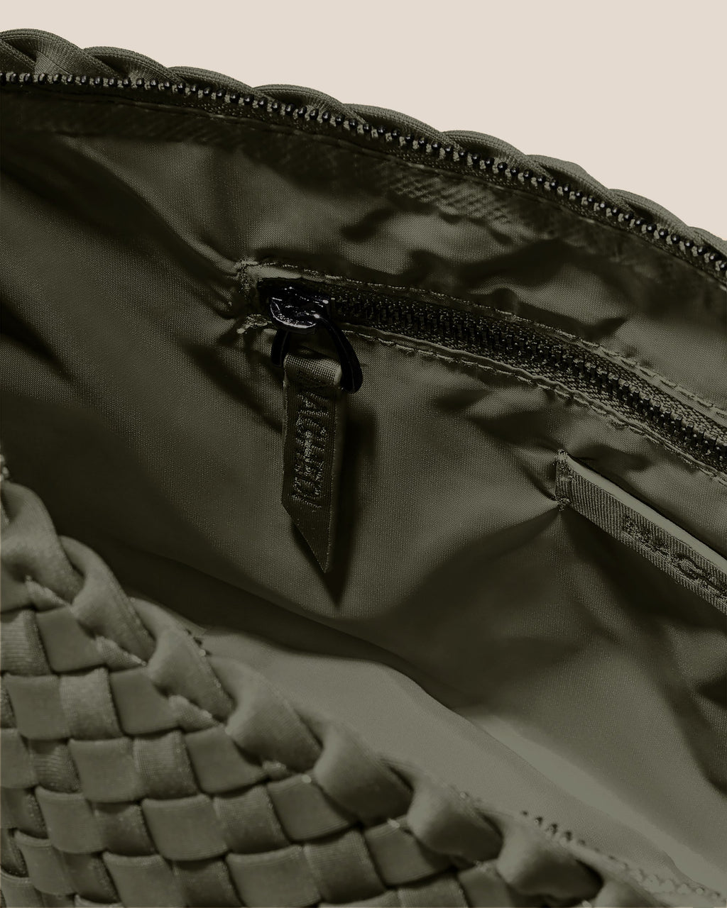 Trousse à maquillage Portofino Medium | Olive