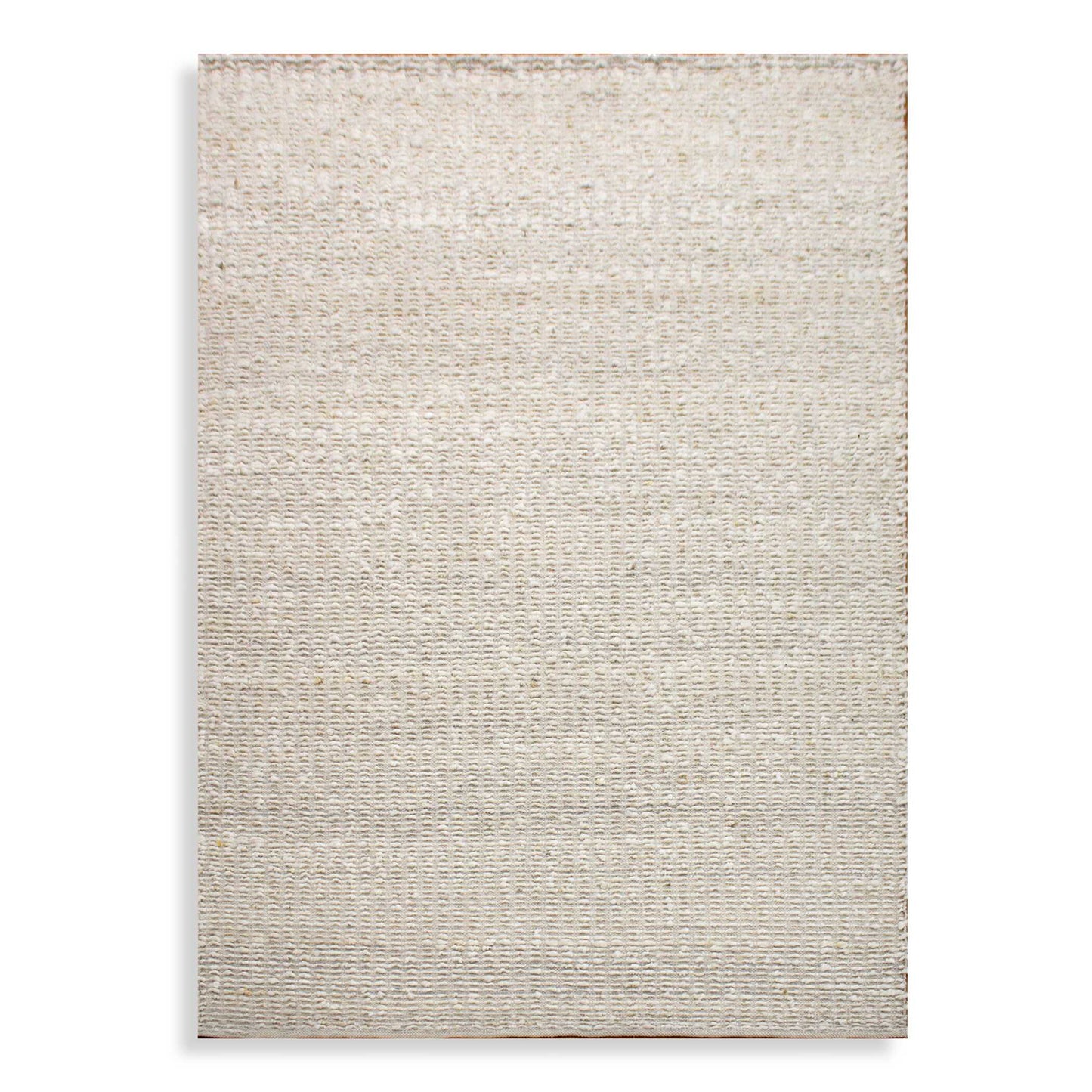 Tapis d'intérieur Abbyson Home Lovelle Ivory en laine douce 244 x 305 cm