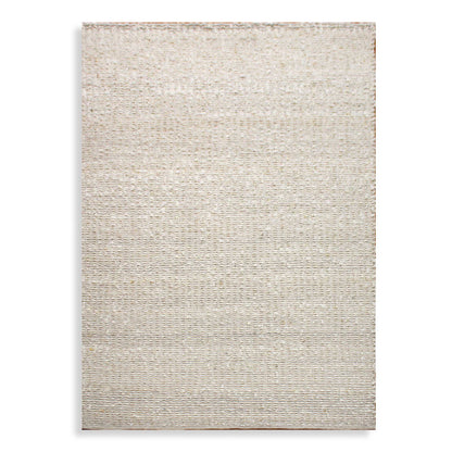 Tapis d'intérieur Abbyson Home Lovelle Ivory en laine douce 180 x 270 cm