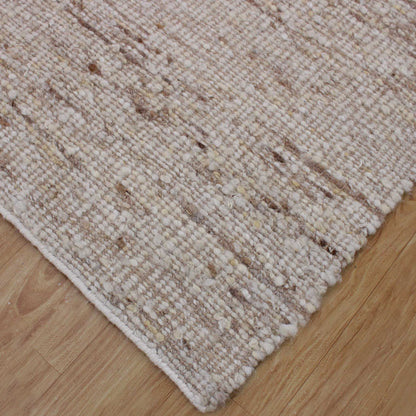 Tapis d'intérieur en laine ivoire Rafael d'Abbyson Home, 180 x 270 cm