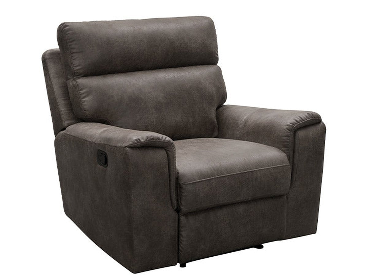 Fauteuil inclinable Lawrence en tissu - Camel
