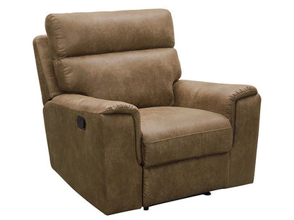 Fauteuil inclinable Lawrence en tissu - Camel