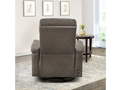 Fauteuil inclinable électrique Palermo® en cuir gris