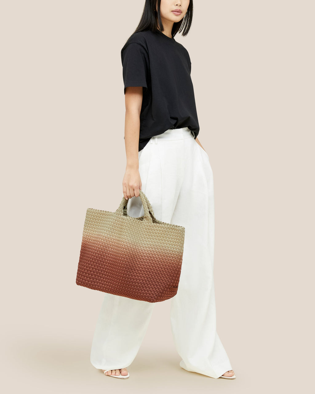 Grand sac fourre-tout St. Barths teint par immersion | Java
