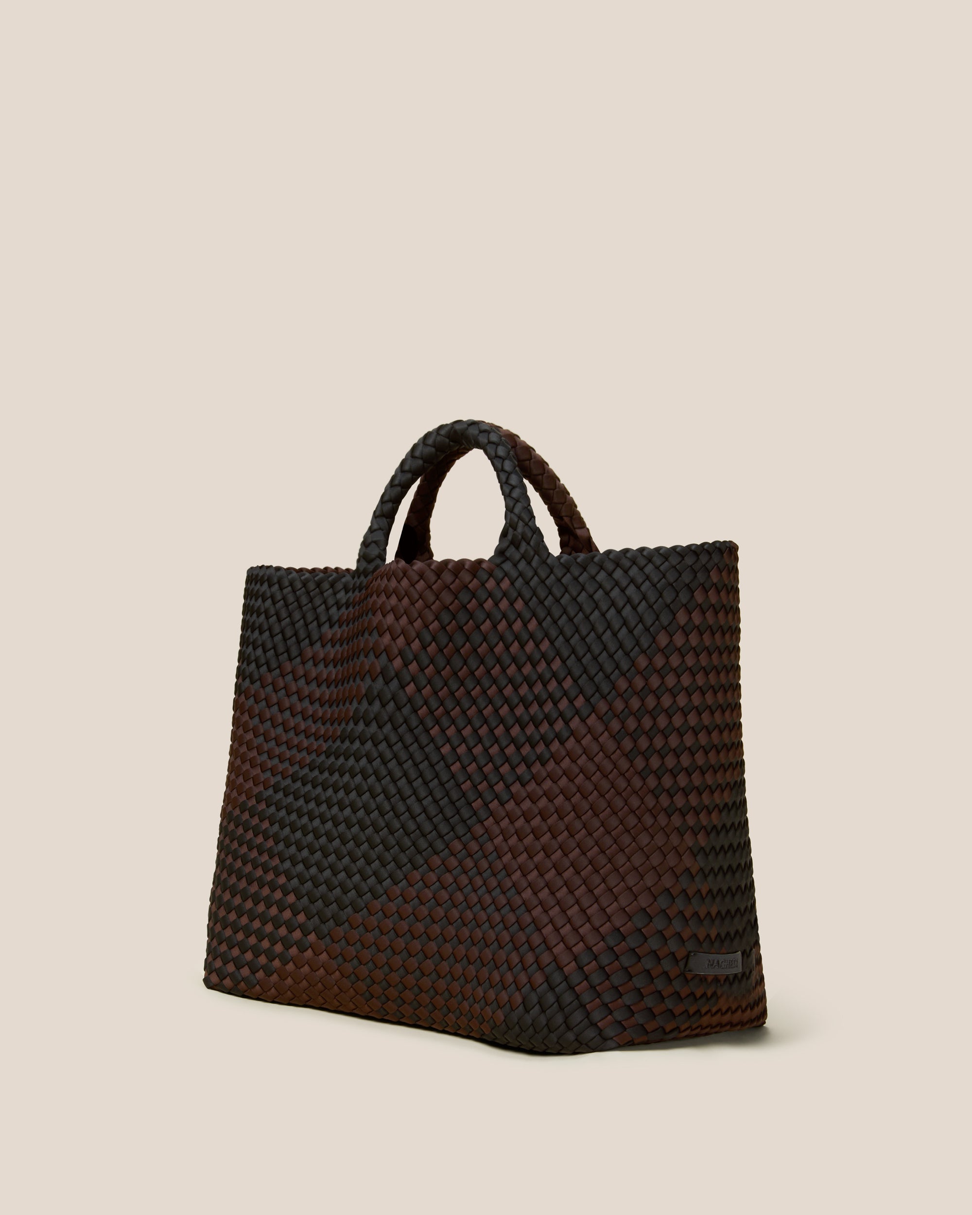 Grand sac fourre-tout à carreaux St. Barths | Siena