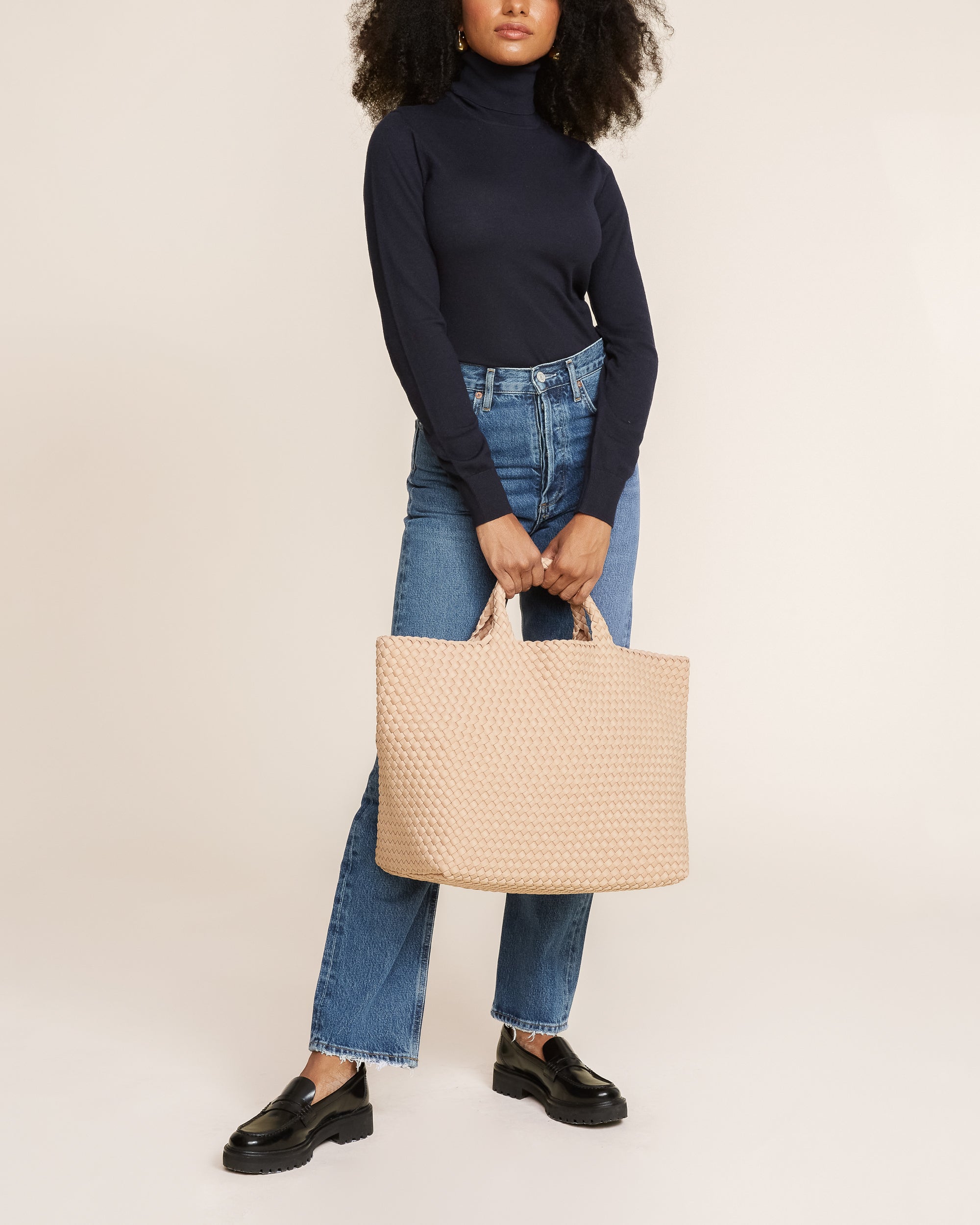 Grand sac fourre-tout St. Barths | Camel