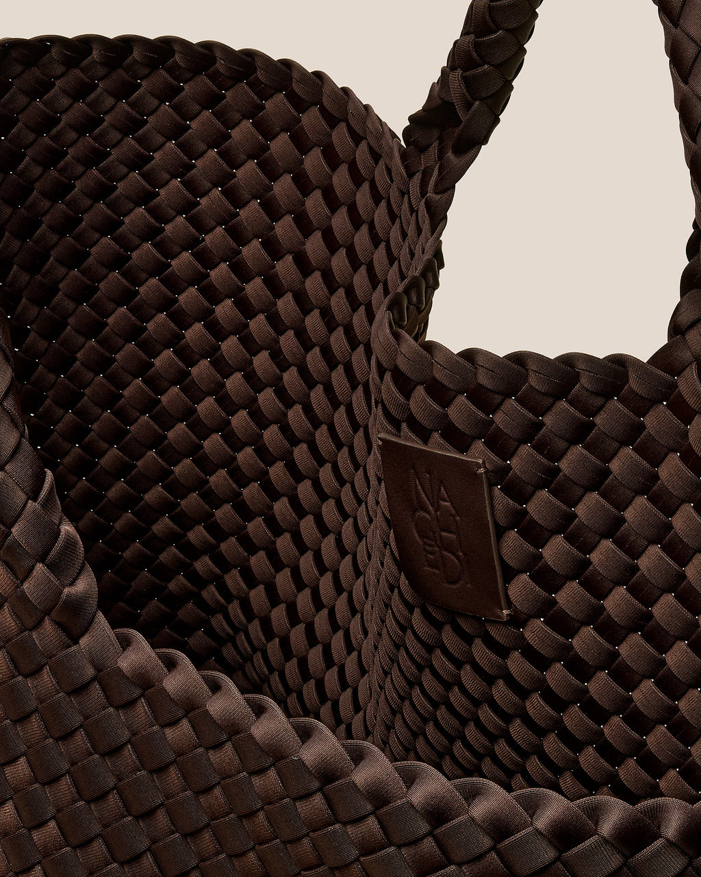 Grand sac fourre-tout St. Barths | Chocolat