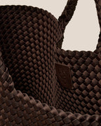 Grand sac fourre-tout St. Barths | Chocolat