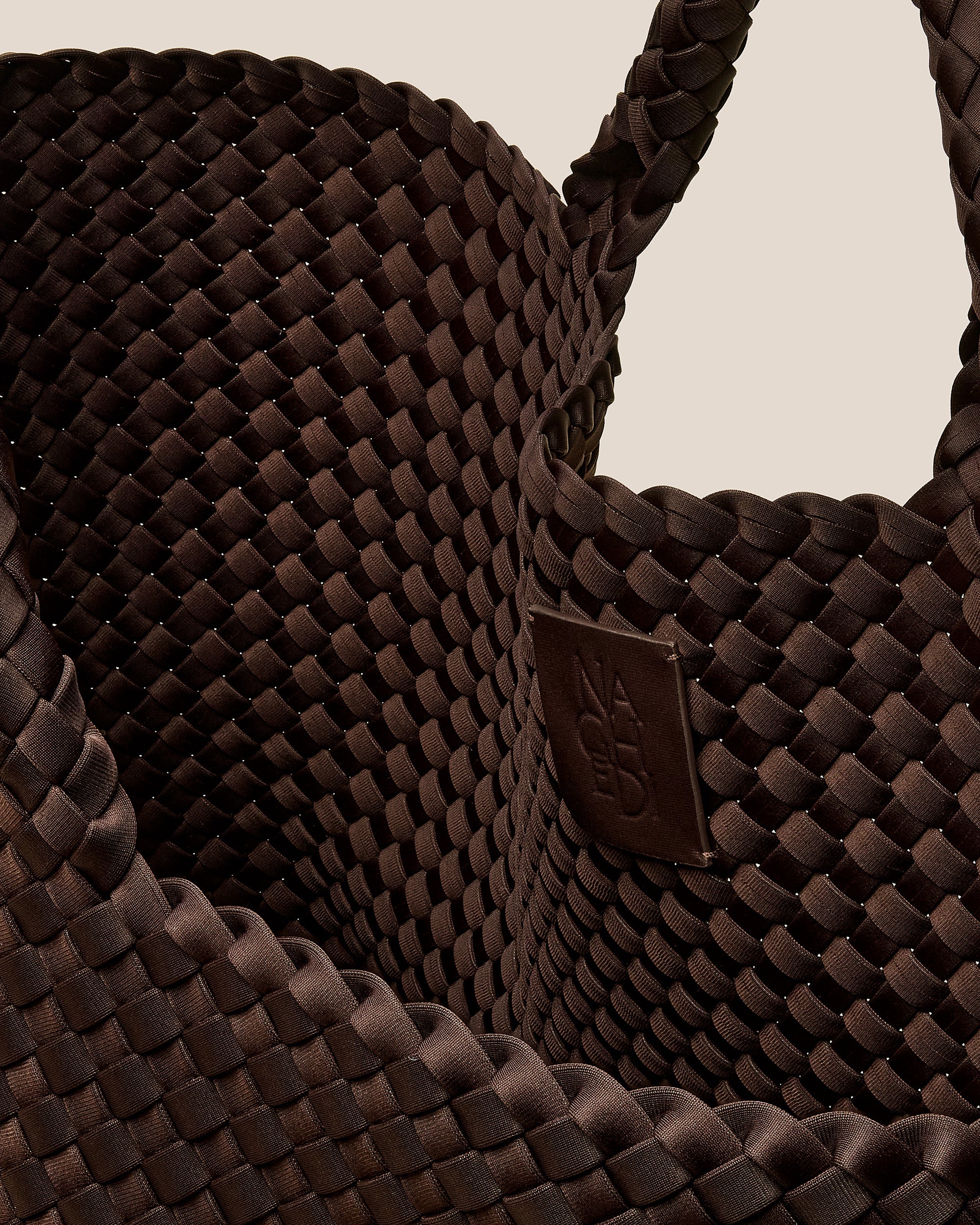 Grand sac fourre-tout St. Barths | Chocolat