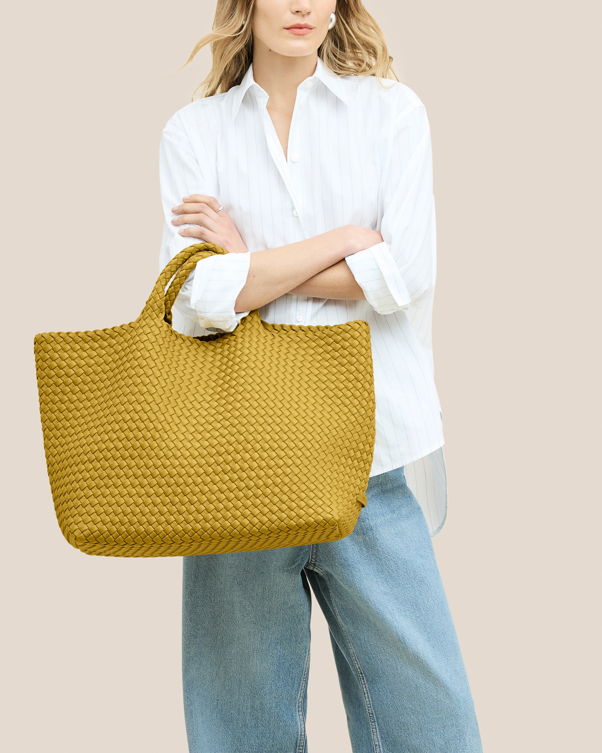 Grand sac fourre-tout St. Barths | Citrine
