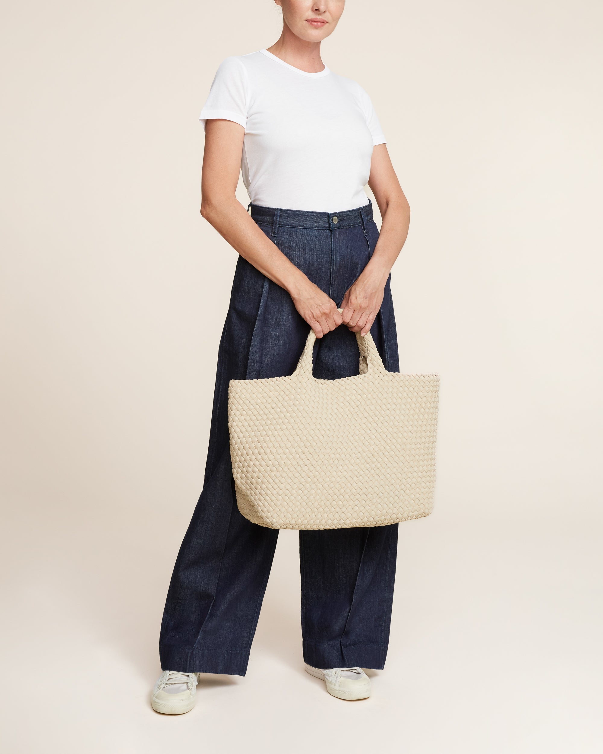 Grand sac fourre-tout St. Barths | Écru