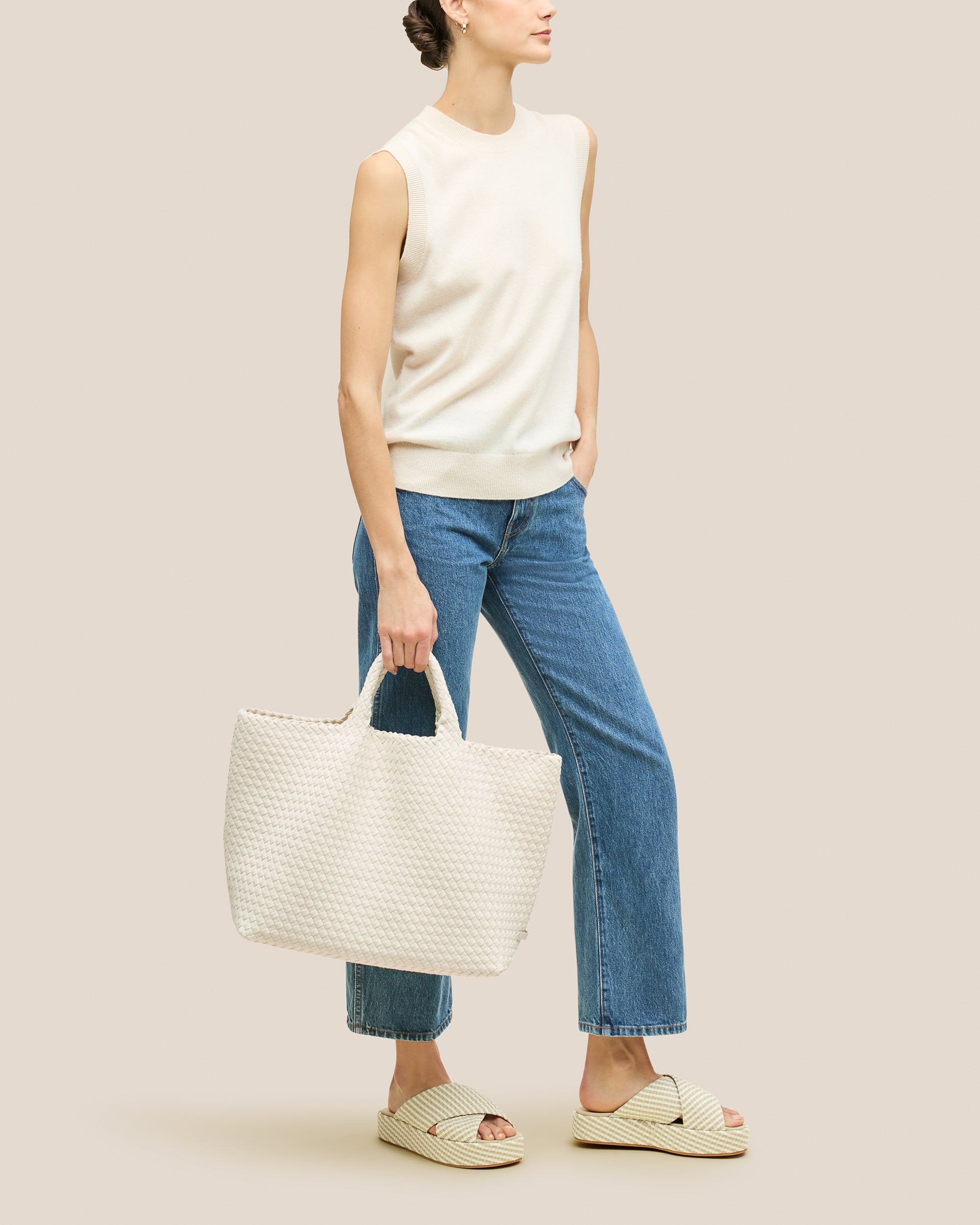 Grand sac fourre-tout St. Barths | Jasmine