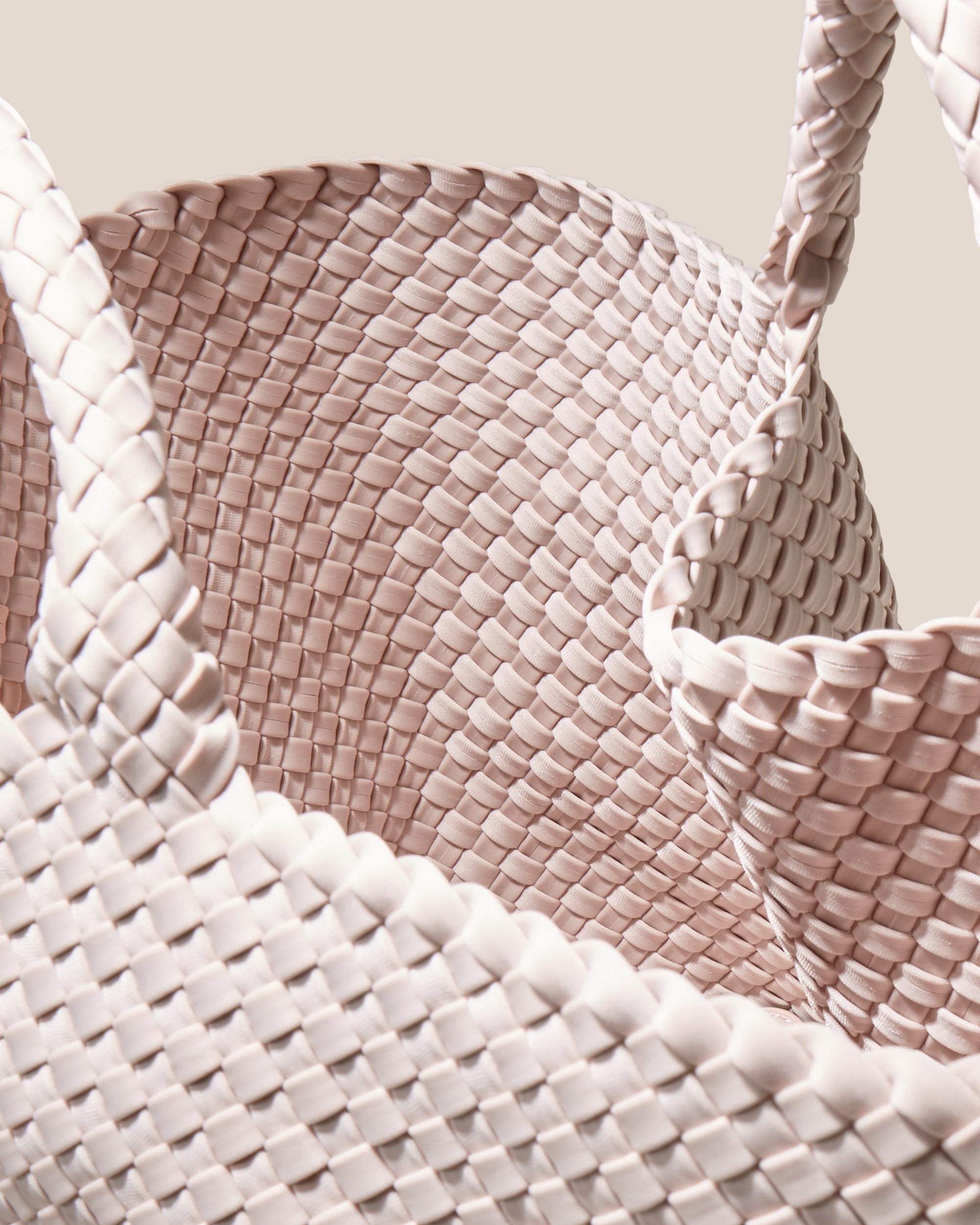 Grand sac fourre-tout St. Barths | Rose coquillage