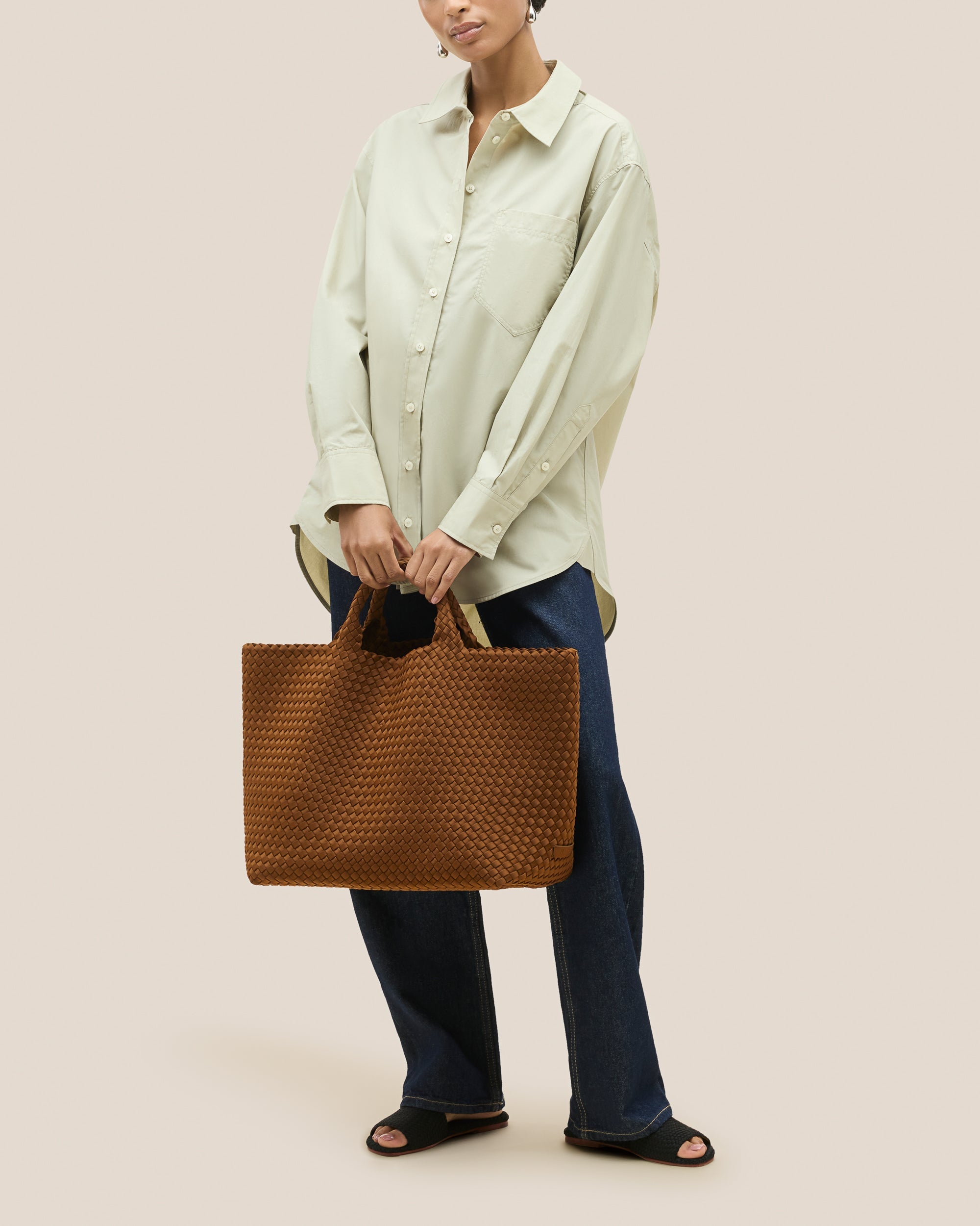 Grand sac fourre-tout St. Barths | Teck